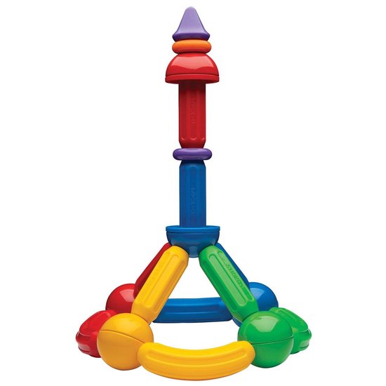 Stick-O Basic Set - Magnetisch Bouwspeelgoed - 20-delig - Montessori Speelgoed - vanaf 18 maanden
