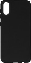 ADEL Siliconen Back Cover Softcase Hoesje Geschikt voor Samsung Galaxy A50(s)/ A30s - Zwart