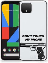 Google Pixel 4 Silicone-hoesje Pistol DTMP