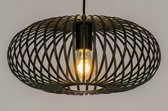 Lumidora Hanglamp 73294 - E27 - Zwart - Metaal - ⌀ 39 cm