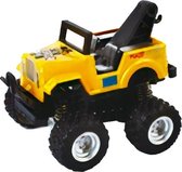 Lg-imports Die-cast Truck Opwindmechanisme 7 Cm Geel