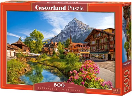 Castorland Kandersteg, Switzerland 500 pcs Jeu de puzzle 500 pièce(s)  Paysage | bol.com