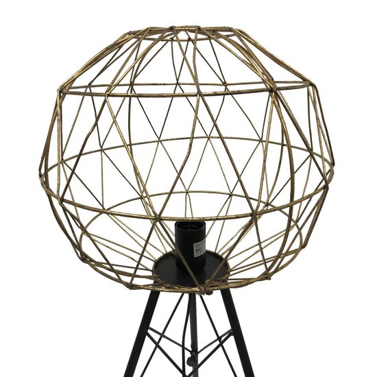 Riverdale Boston - Staande lamp - 99cm - goud | bol.com