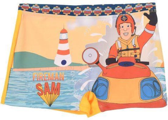 Slip de bain Fireman Sam - Jaune - 102