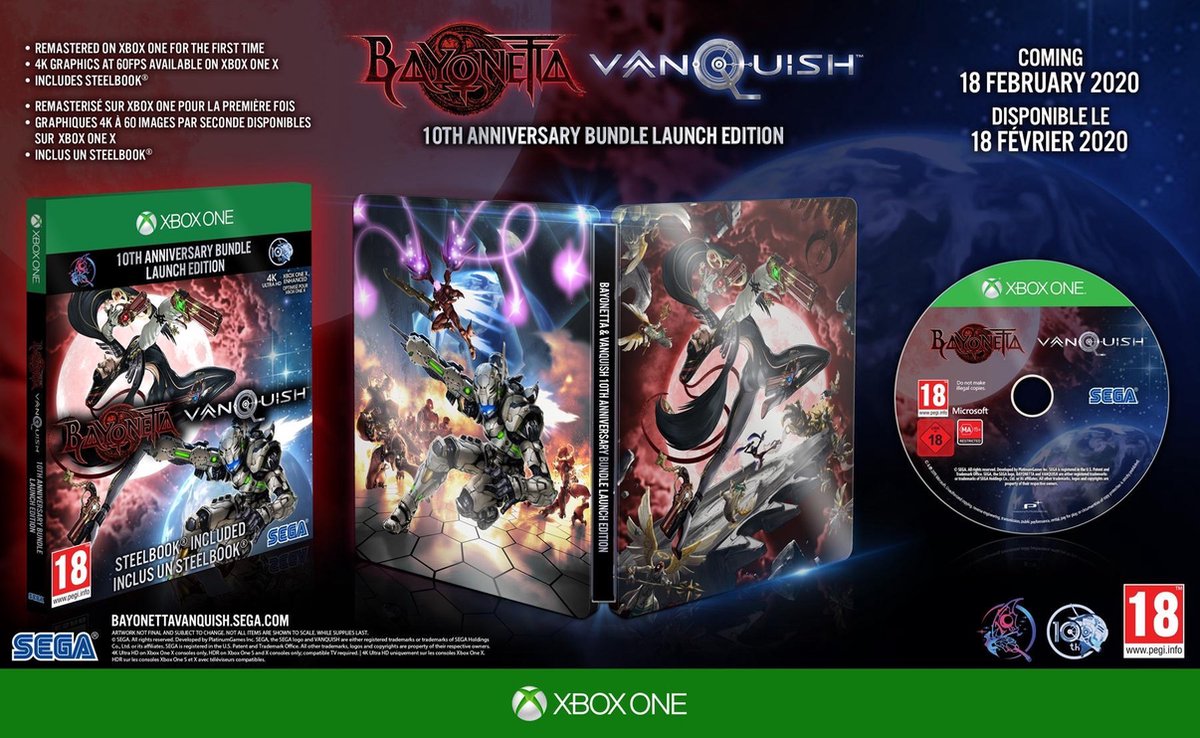 vergeten vleugel fossiel Bayonetta & Vanquish - 10th Anniversary Bundle - Xbox One | Games | bol.com