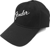 Fender Baseball pet Logo Zwart