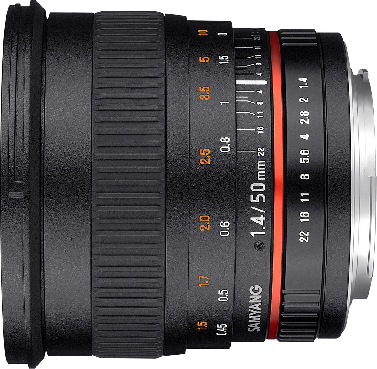 Samyang 50mm F1.4 AS UMC SLR Standaardlens Zwart