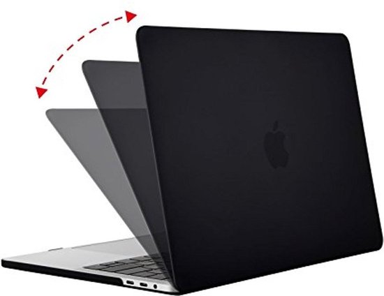 AA Commerce Geschikt Voor  Macbook Pro - 15.4 inch Cover Hard case - Zwart - AA Commerce