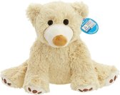 Pluche beige beer knuffel 21 cm - Beren roofdieren knuffels - Speelgoed voor kinderen
