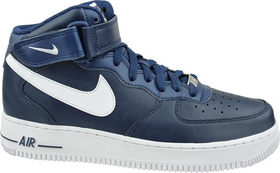 Nike Air Force 1 Mid '07 CK4370-400, Mannen, Blauw, Sneakers maat: 43 EU Nike Air Force 1 Mid '07 CK4370-400, Mannen, Blauw, Sneakers maat: 43 EU