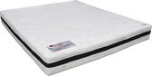 Slaaploods.nl Prince de Luxe® - 160x220 cm - Pocketvering Matras met Koudschuim - Medium - 25 cm dik