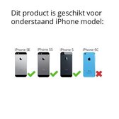 Dolce Vita - fuchsia transparant hardcase hoesje - iPhone 5 / 5s