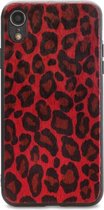 Apple iPhone Xr Hoesje - Mobilize - Gelly Serie - TPU Backcover - Red Leopard - Hoesje Geschikt Voor Apple iPhone Xr