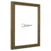 Fotolijst Barok Antiek Goud - Fotomaat 50x50 - Ontspiegeld Glas - Art.nr. 218-718