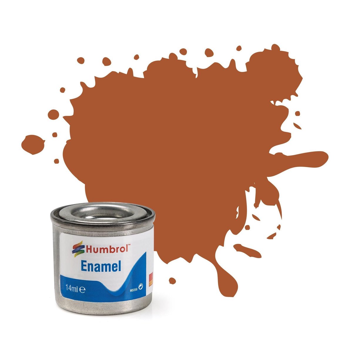 Humbrol Hobbyverf Enamel verf - #62 Leather - Matt - Enamel Verf potje - 14 ml