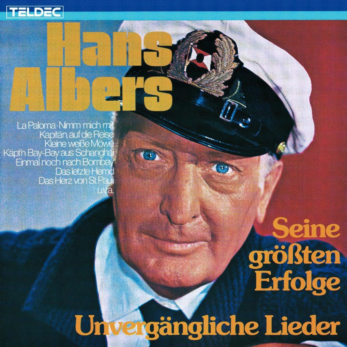 Hans Albers Nimm Mich Mit Kapitan Auf Die Reise