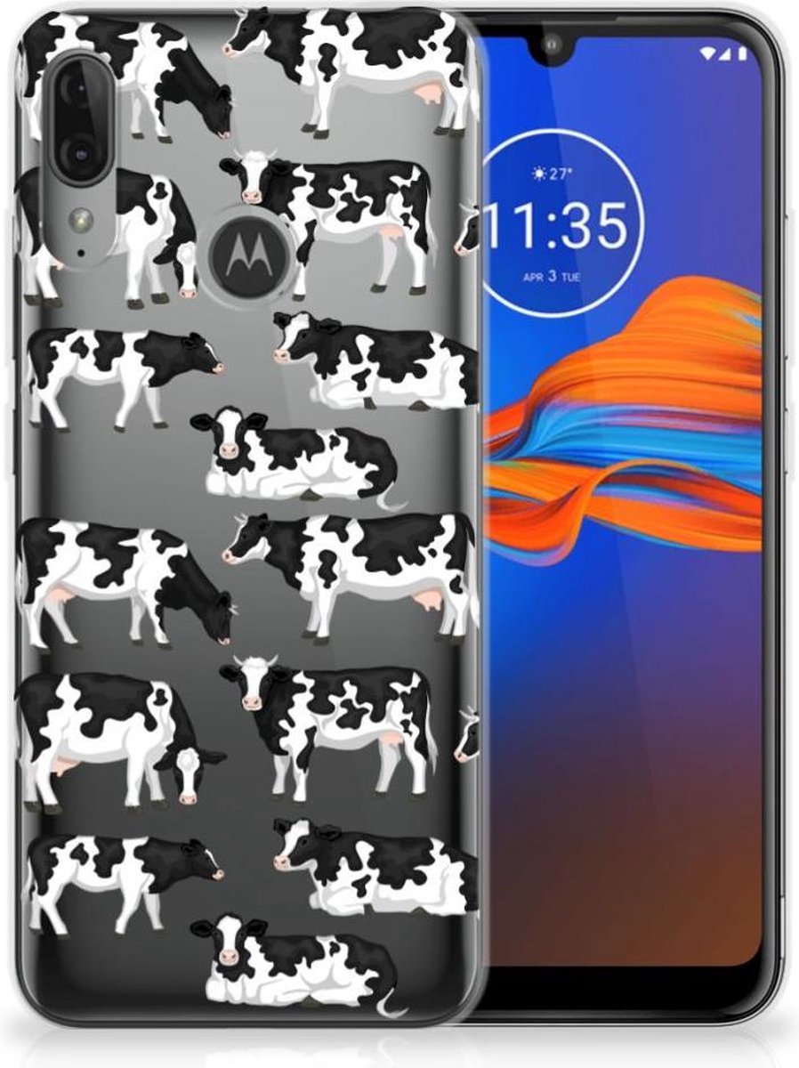 Motorola Moto E6 Plus TPU Hoesje Koetjes