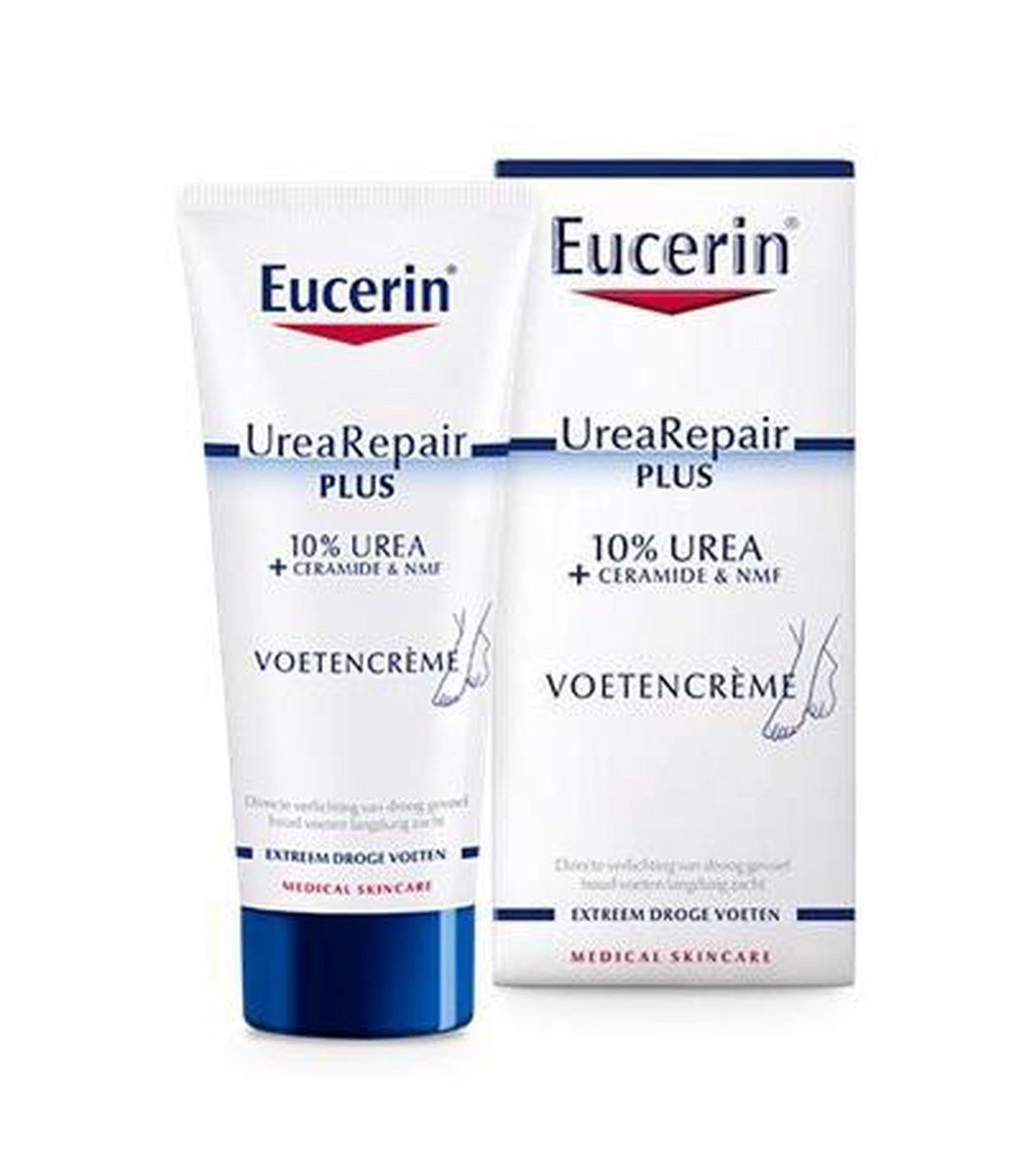 Eucerin UreaRepair Voetcreme 10% Urea - 100 | bol.com