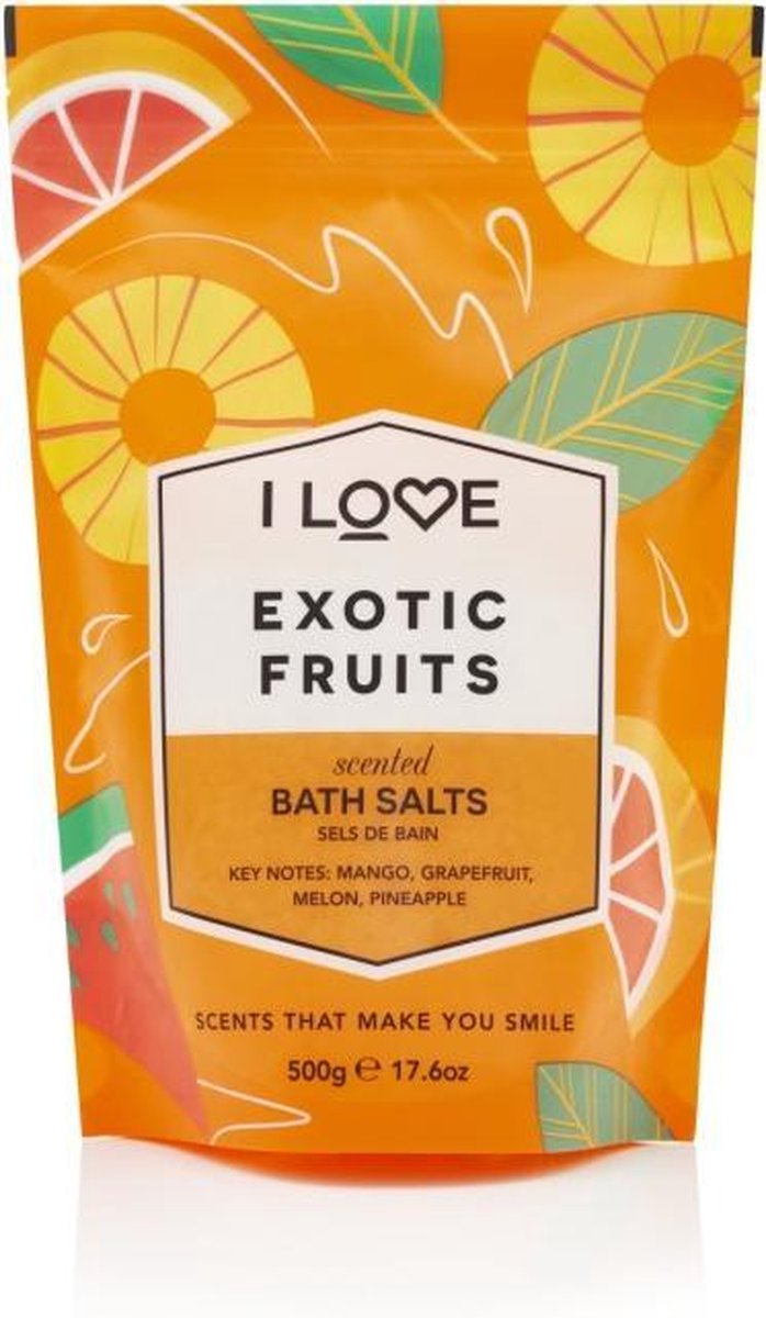 I Love Scents Bath salts exotic fruit