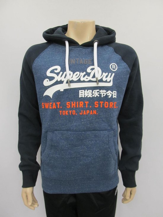 bol.com | Superdry sweat shirt store raglan hood ensign snowy m20994ntcw6,  maat XL