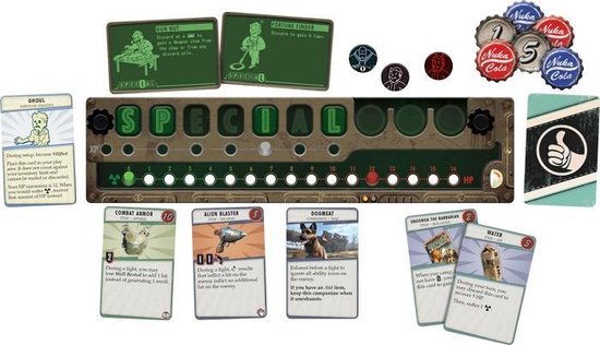 Thumbnail van een extra afbeelding van het spel Fantasy Flight Games Fallout Fallout: The Board Game Board game Role-playing