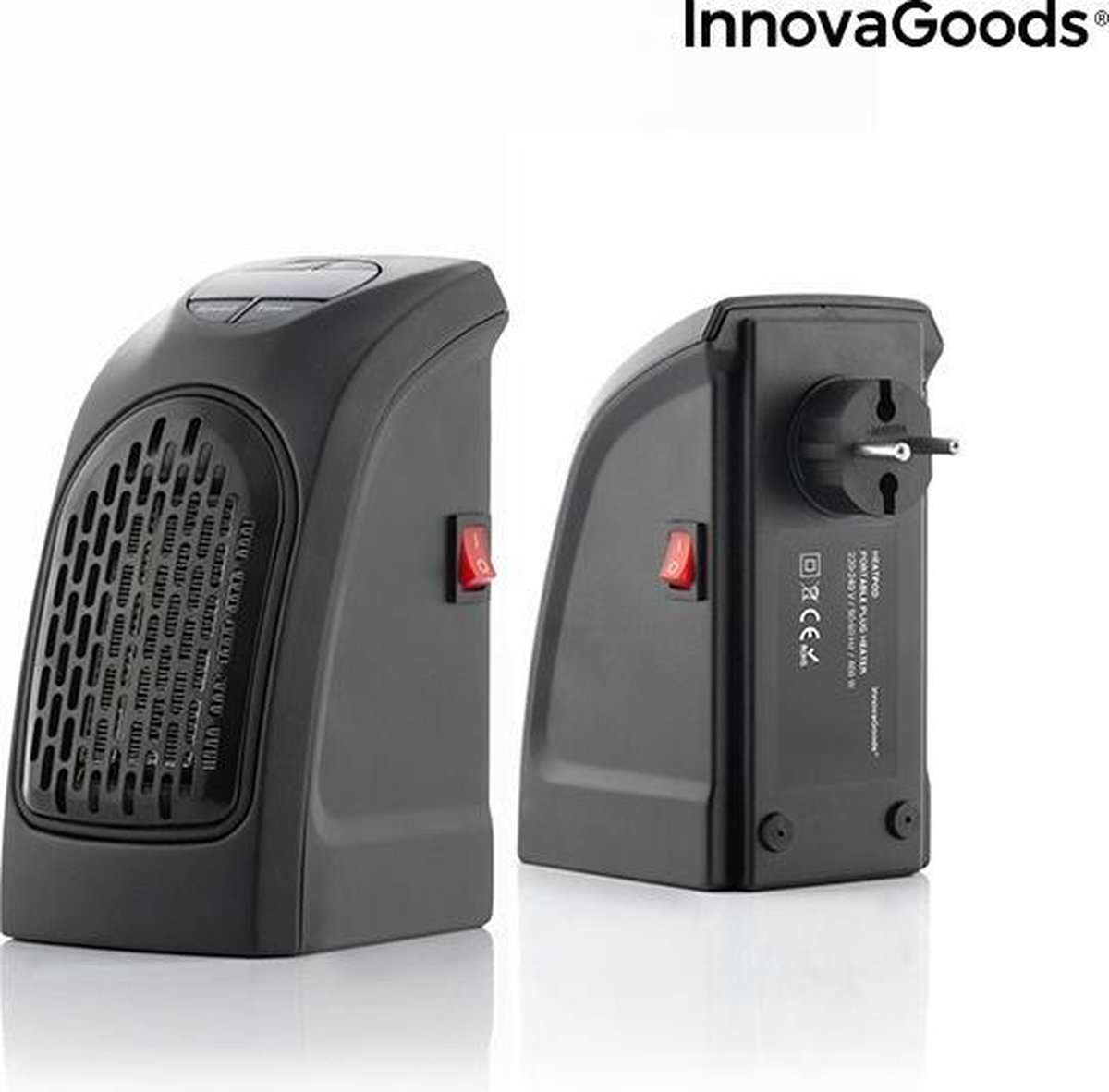 Keramische Verwarming InnovaGoods - Heatpod - Plug-in - Stopcontactverwarming - Mini-kachel - 400W