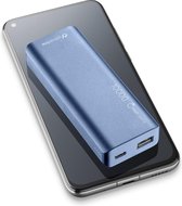Cellularline Powerbank 10000 mAh LiPo USB-C Blauw