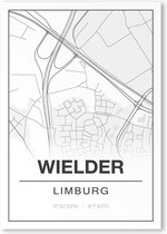 Poster/plattegrond WIELDER - A4