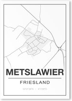 Poster/plattegrond METSLAWIER - A4