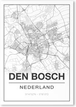 Poster/plattegrond DENBOSCH - A4