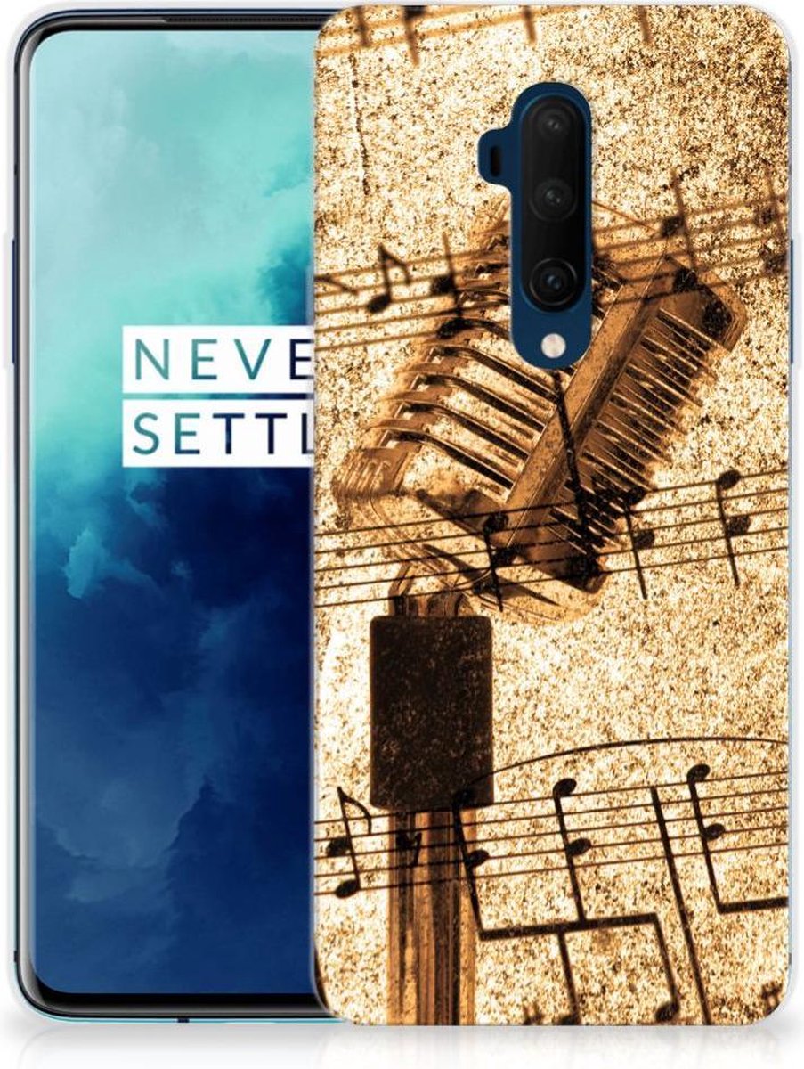 OnePlus 7T Pro Siliconen Hoesje met foto Bladmuziek