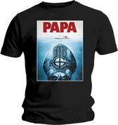 Ghost Heren Tshirt -L- Papa Jaws Zwart