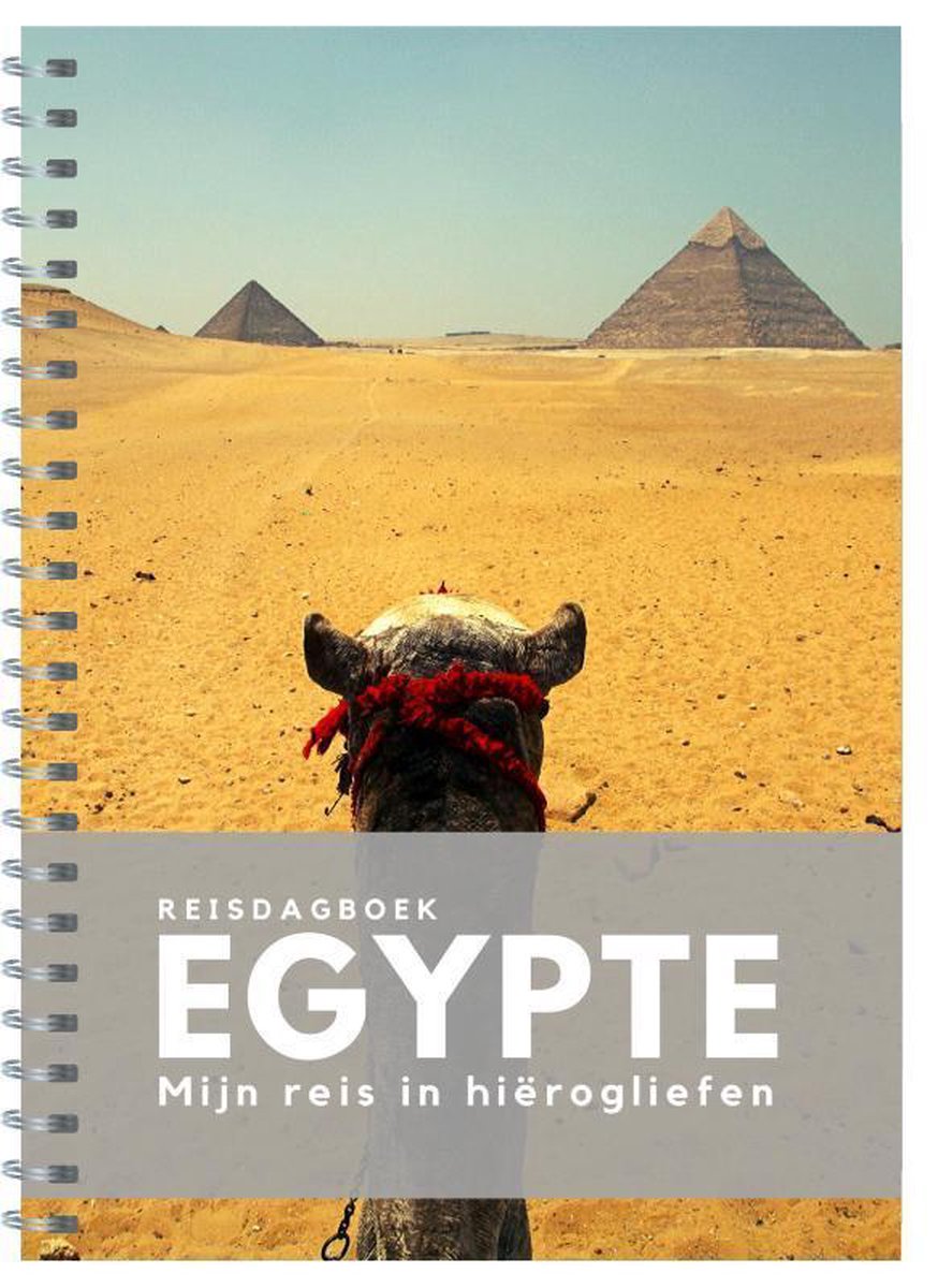 Anika Redhed Reisdagboek egypte - mijn reis in hiërogliefen - schrijf je eigen reisverhaal