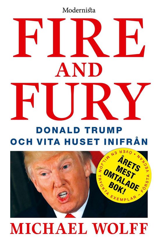 Fire and Fury: Donald Trump och Vita huset inifrån - cover