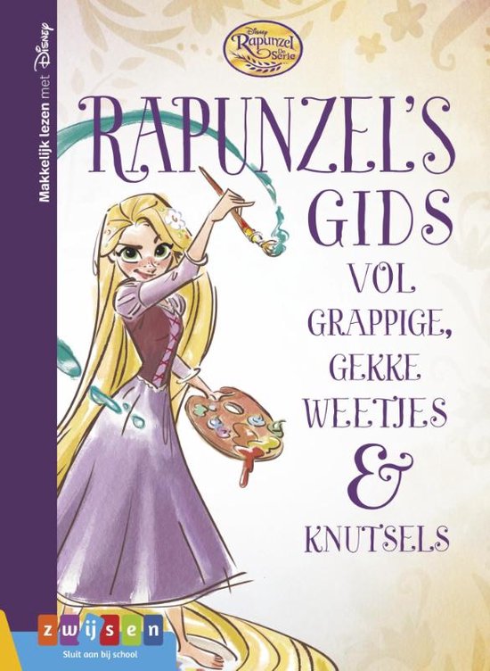 Foto: Makkelijk lezen met disney rapunzels gids vol grappige gekke weetjes knutsels