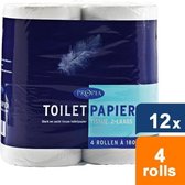Propia - Toiletpapier 2-laags tissue - 12x 4 rollen