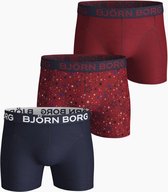 Bjorn Borg Boxershort 3-Pack Jester Red - Heren - 1941-1028 40441 - Maat S