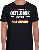 Oeteldonk Carnaval verkleed outfit / t-shirt zwart voor heren S