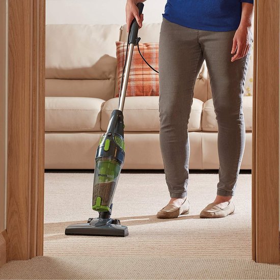 Maxi Vac Handheld Stofzuiger Zakloos 2 in 1 kruimelzuiger 800W met