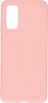 iMoshion Color Backcover Samsung Galaxy S20 hoesje - roze