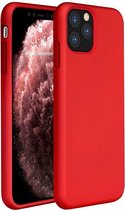 Silicone case geschikt voor Apple iPhone 11 Pro - rood