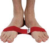 MoVeS - Enkel trainer Medium - Rood - Fitness elastiek - 5 stuks