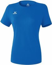 Erima Functioneel Teamsport T-shirt Dames - Shirts  - blauw kobalt - 46