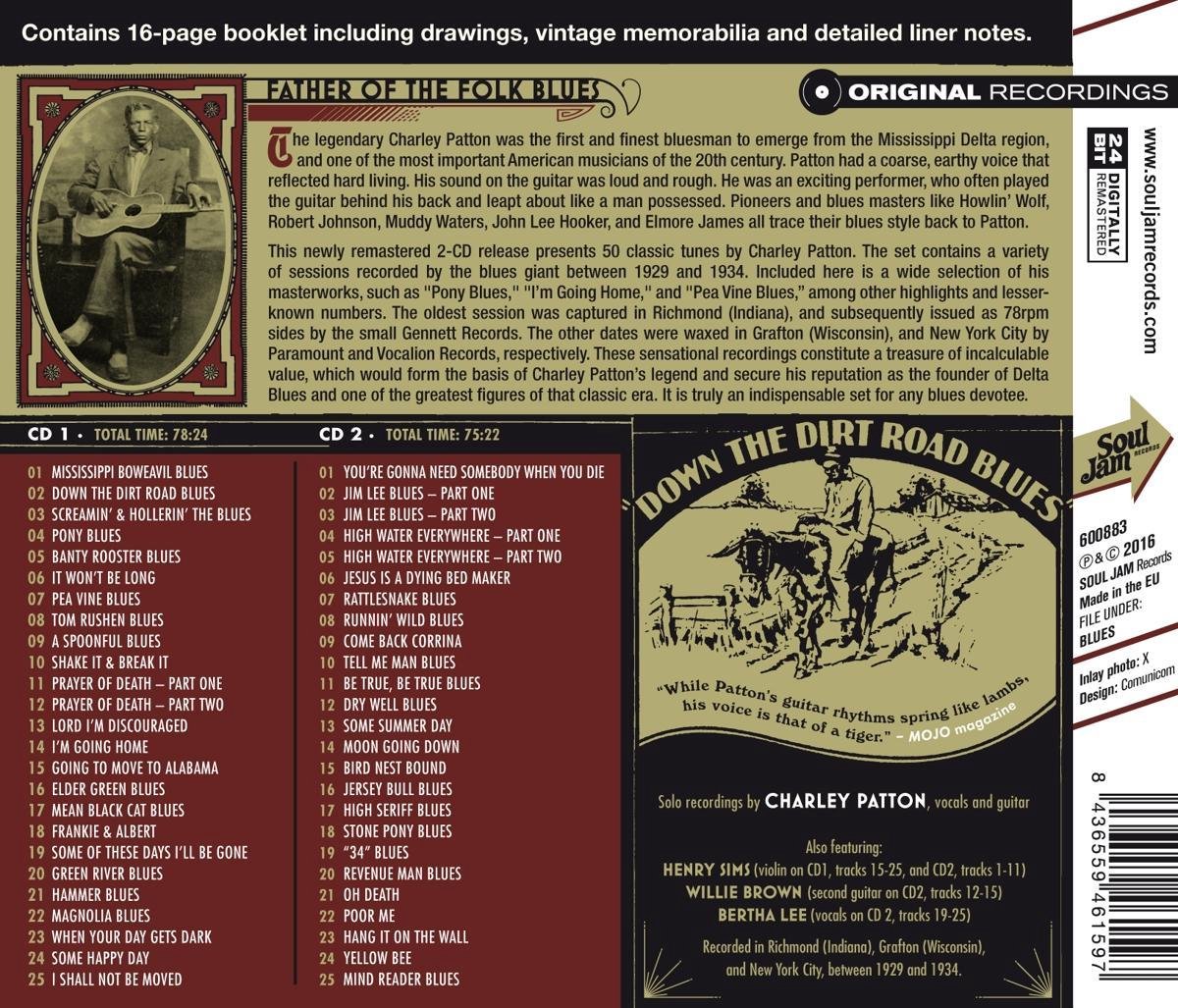 Down The Dirt Road Blues - 1929-1934 Wisconsin And New York Recordings — cadeau in Games, Films & Muziek - foto 3