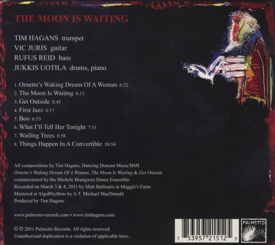 The Moon Is Waiting, Tim Hagans | CD (album) | Muziek | bol.com