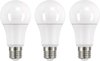 Emos LED E27 - 14W (100W) - Warm Wit Licht - Niet Dimbaar - 3 stuks
