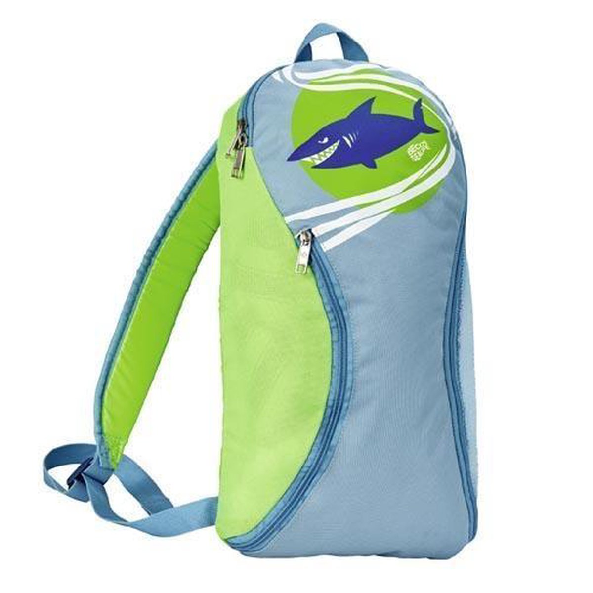 BECO-SEALIFE rugtas voor zwemspullen - zwemtas - blauw/groen - BECO