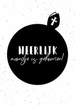Sinterklaas ansichtkaart Heerlijk Avondje