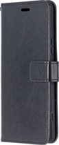 Mobigear Wallet Bookcase Hoesje - Geschikt voor Sony Xperia 1 II - Gsm case - Zwart
