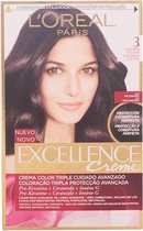 Permanente Kleur Excellence L'Oreal Make Up Donkerbruin